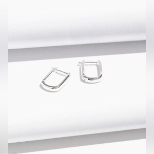 Madewell delicate collection Demi - fine Carabiner hoop earring